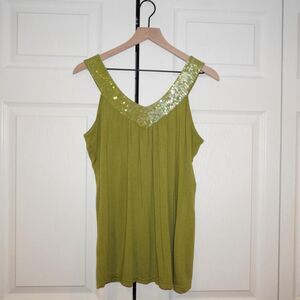 Women's y2k Green tank